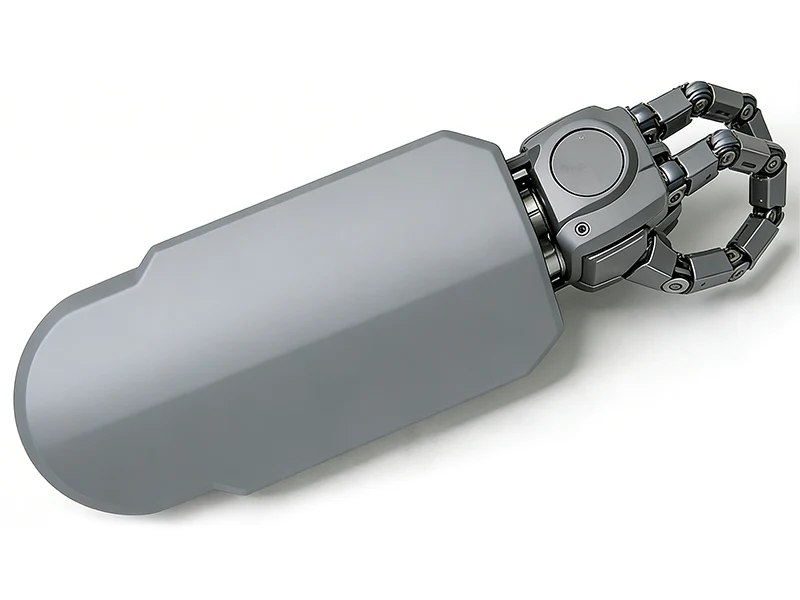 Five-axis parts processing for humanoid robot intelligent arms